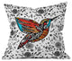 Deny Designs Julia Da Rocha Humming Bird In Paradise Outdoor Throw Pillow