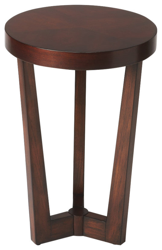 Aphra Side Table, Cherry Brown