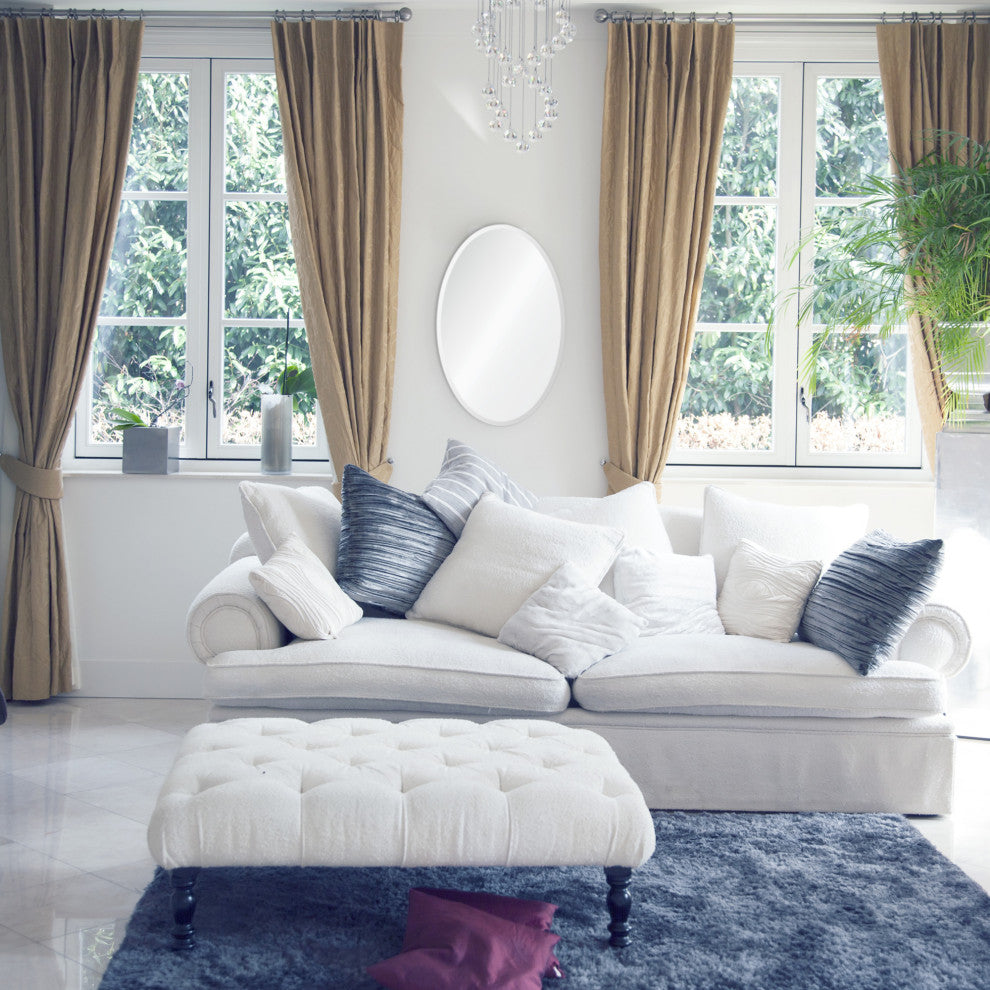 Frances Mirror, Oval