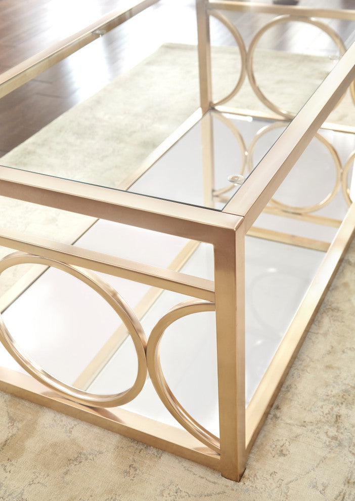Olympia Cocktail Table Gold