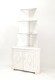 Corner Display, White