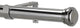Empire, Non-Telescoping Curtain Rod, Chrome, 72''
