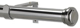 Empire, Non-Telescoping Curtain Rod, Chrome, 72''