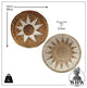 Boho Banana Leaf Wall Baskets, Set of 2