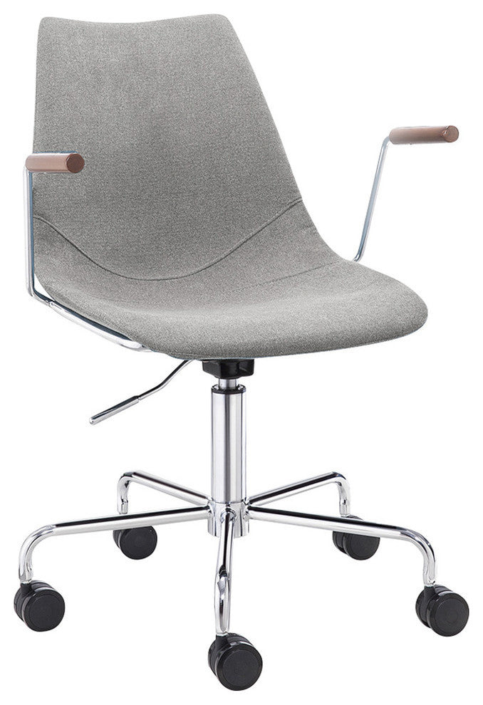 Pacifica Office Chair, Soft Gray