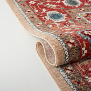 Safavieh Lauren Ralph Lauren Collection LRL1298 Rug, Red/Beige, 2'2"x12'