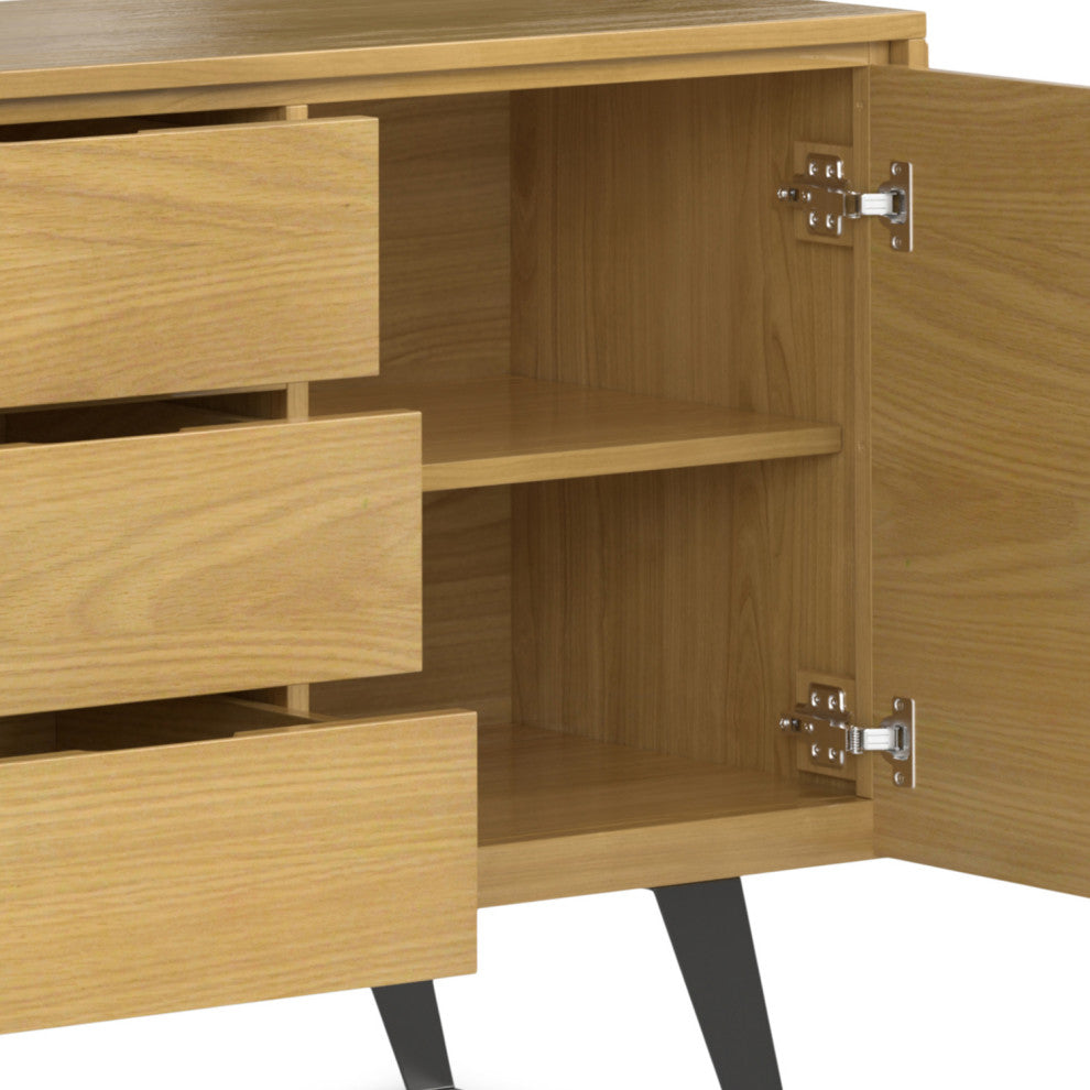 Lowry Sideboard Buffet, Oak Veneer