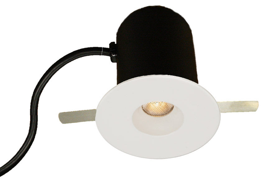 LEDme Miniature Round Recessed Task-Light 4000K Cool White, White