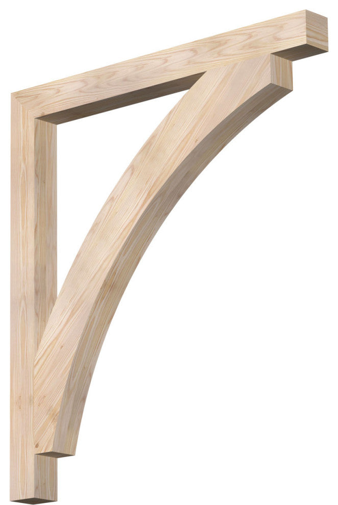 Thorton Block Smooth Bracket, Douglas Fir