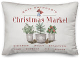 Kringle Christmas Market 7 20x14 Spun Poly Pillow