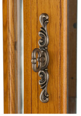 Diane Lighted Corner Curio Cabinet