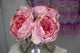 Fancy Rose With Vase, Pink