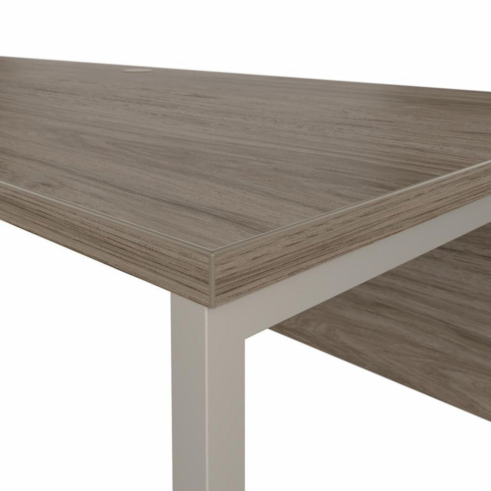 Bush Business Furniture Hybrid 72W x 30D Computer Table Desk