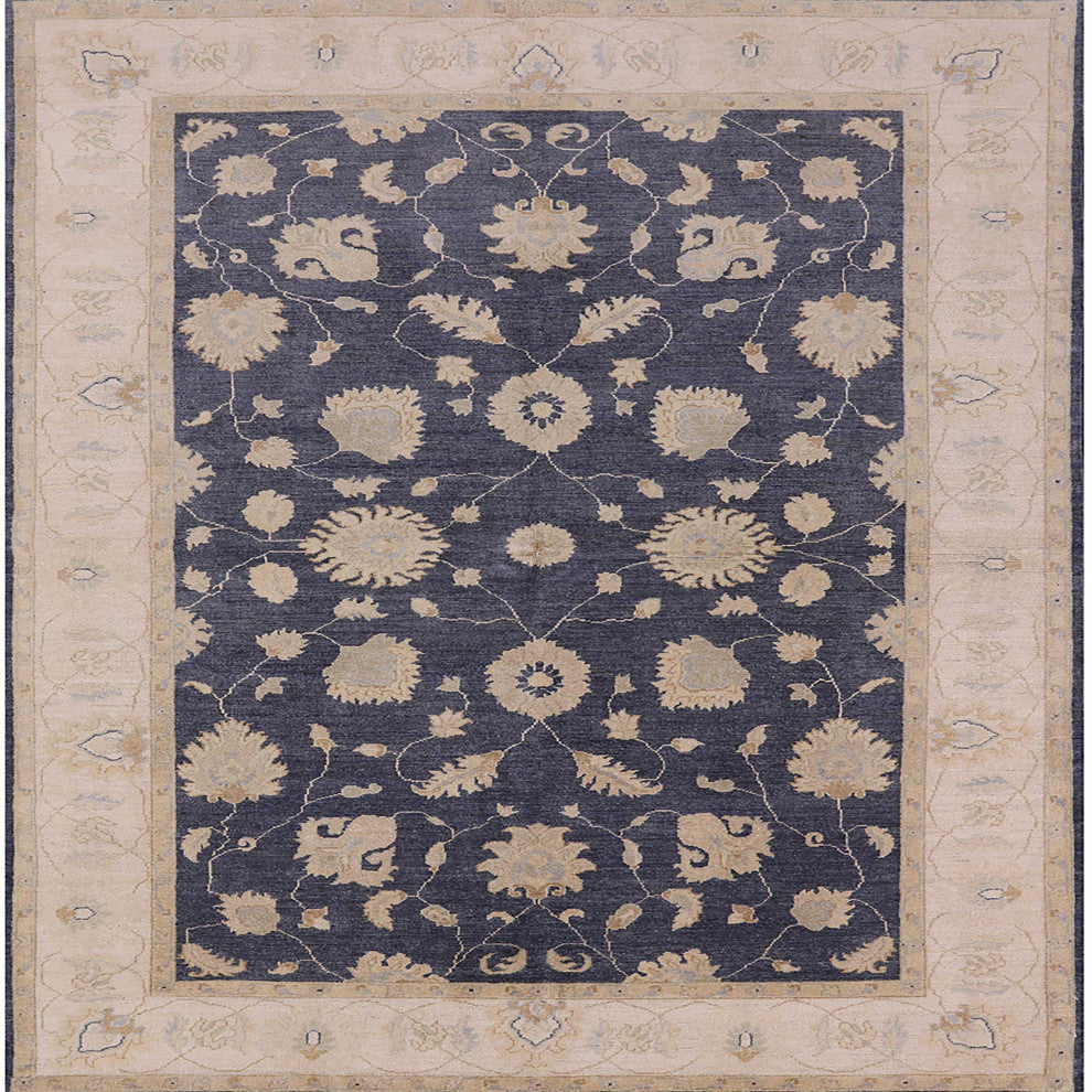 Ahgly Company Indoor Square Mid-Century Modern Area Rugs, 5' Square