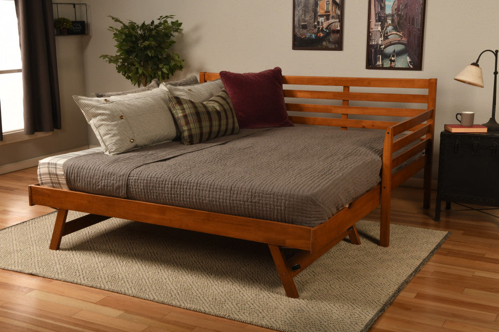 Boho Daybed With Pop Up, Barbados Finish