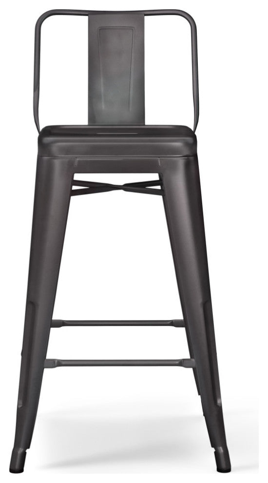 Rayne 24 inch Metal Counter Height Stool (Set of 2)
