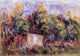 Pierre Auguste Renoir Cottage near Collettes, 18"x27" Wall Decal