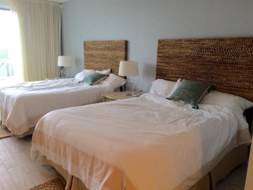 Handwoven Abaca Headboard, Queen