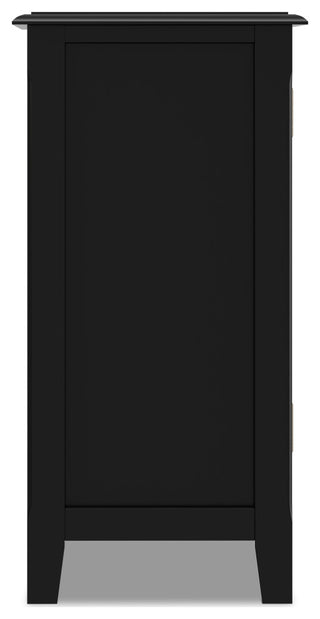 White background, close-up of edge/side panel.