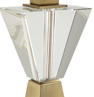 Uttermost Arete Modern Brass Table Lamp