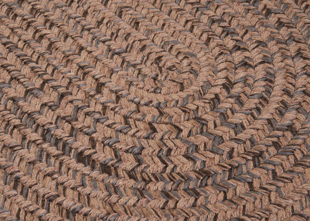 Hayward Rug, Mocha, 14"x17" Swatch Sample