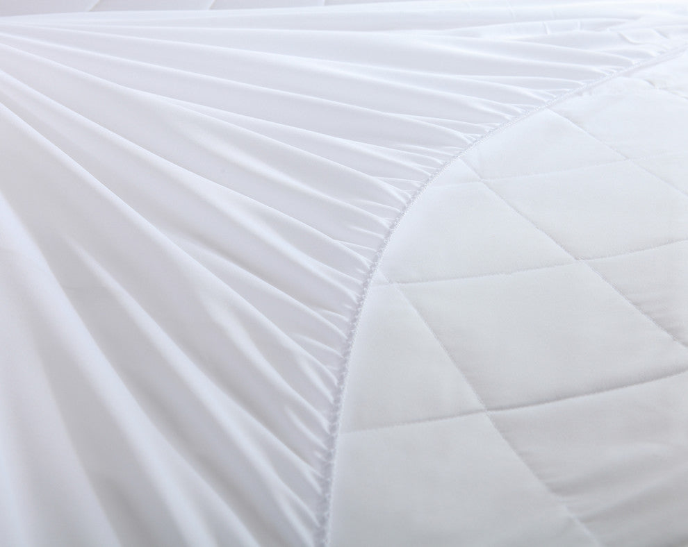 Serenity Organic Self Cooling Luxury Bamboo Mattress Pad, King