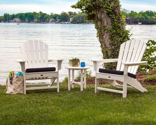 Yacht Club Shellback 3-Piece Adirondack Set, Rainforest Canopy
