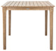 Safavieh San Salvador Patio Bar Table, Natural