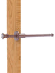 Carolina Crystal Retractable Pullout Garment Rod, Antique Copper