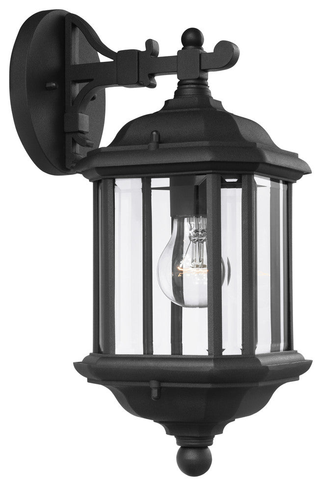 Generation Lighting Lighting 1-Light Outdoor Lantern, Black