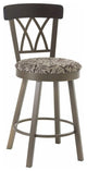 Amisco Brittany Swivel Stool, 30"