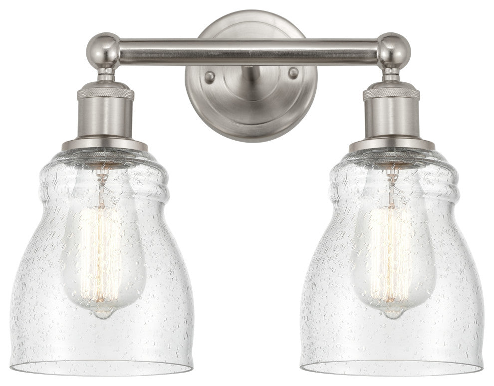 Innovations 616-2W-SN-G394 Ellery 2 Light Bath Vanity Light Brushed Satin Nickel
