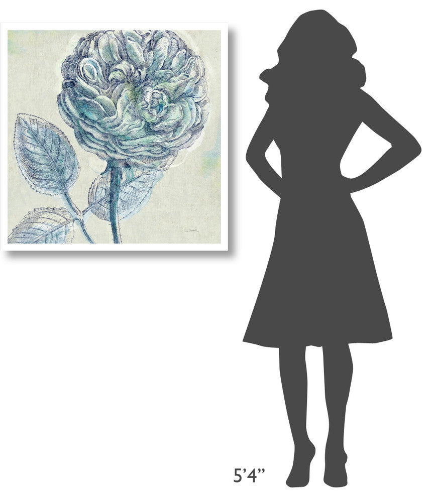 "Belle Fleur III" Digital Paper Print by Sue Schlabach, 32"x32"