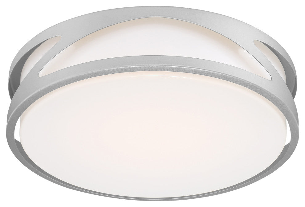 Access Lighting 49990LEDD-ACR Lucia 14"W LED Flush Mount Drum - Satin