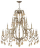 Hinkley Carlton 21 Light Foyer Pendant 4779SL