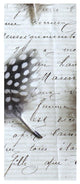 "Plume Feathers V  I" Digital Paper Print by Sue Schlabach, 14"x32"