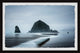 "Reflective Beach" Framed Painting Print, 36x24