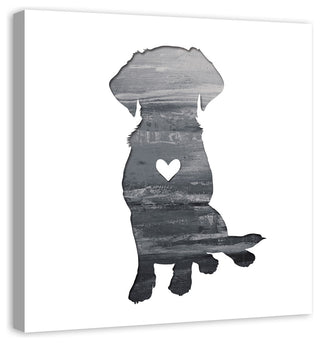 Designs Direct Creative Group Ink Silhouette Lab 36x36 Canvas Wall Art