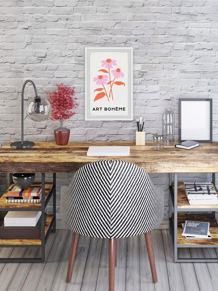 "Color of Leaves" Framed Painting Print, 8x12