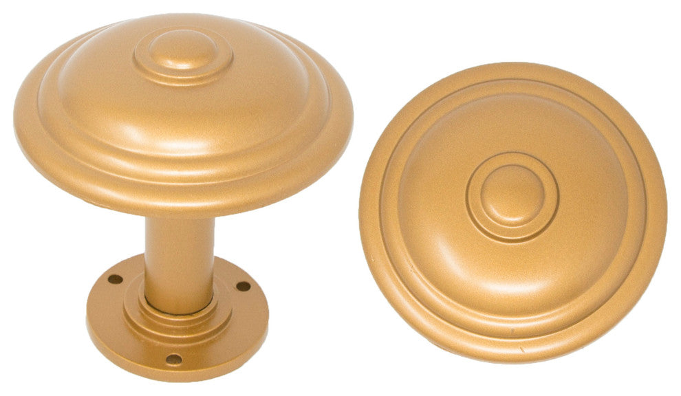 Urbanest Tondo Metal Drapery Medallion Holdback, Copper