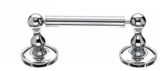 Bath Tissue Holder - Polished Chrome - Plain Back Plate, TKED3PCD