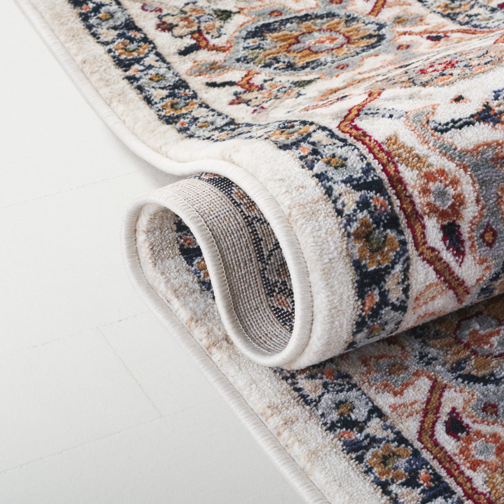 Lauren Ralph Lauren Collection Atwood LRL1119 Rug, Ivory/Beige Red, 9'x13'