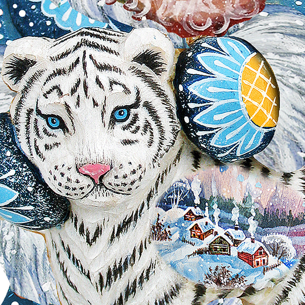 White Tiger Santa