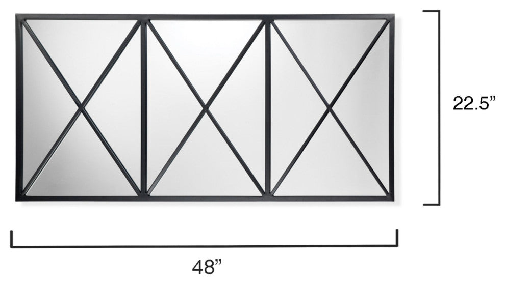 Xyla Iron Mirror