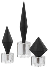Uttermost Alize Black Sculptures, 3-Piece Set