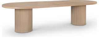 Belinda Oak Wood Dining Table, Oak