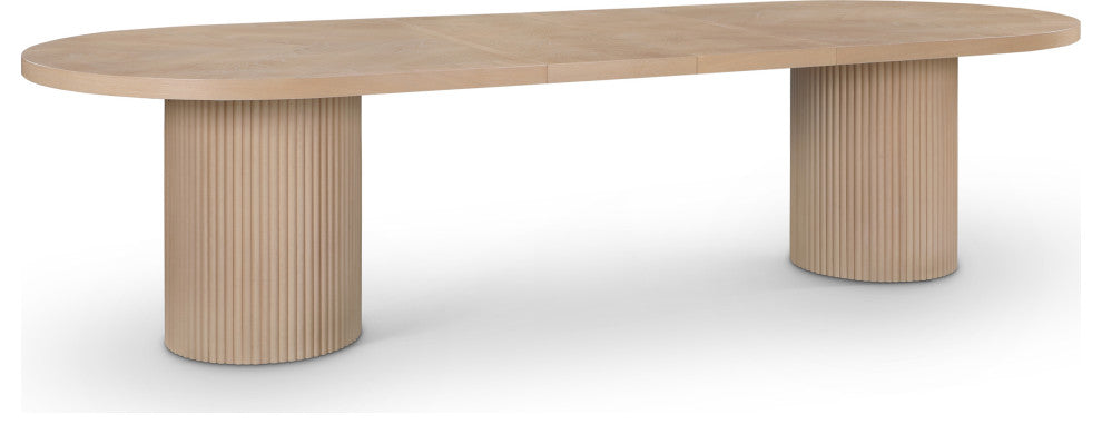 Belinda Oak Wood Dining Table, Oak