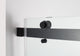 Rivage 44"-48"x76" Frameless Double-Bypass Sliding Shower Door