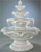 Quattro Classic Tier Fountain, Ivory