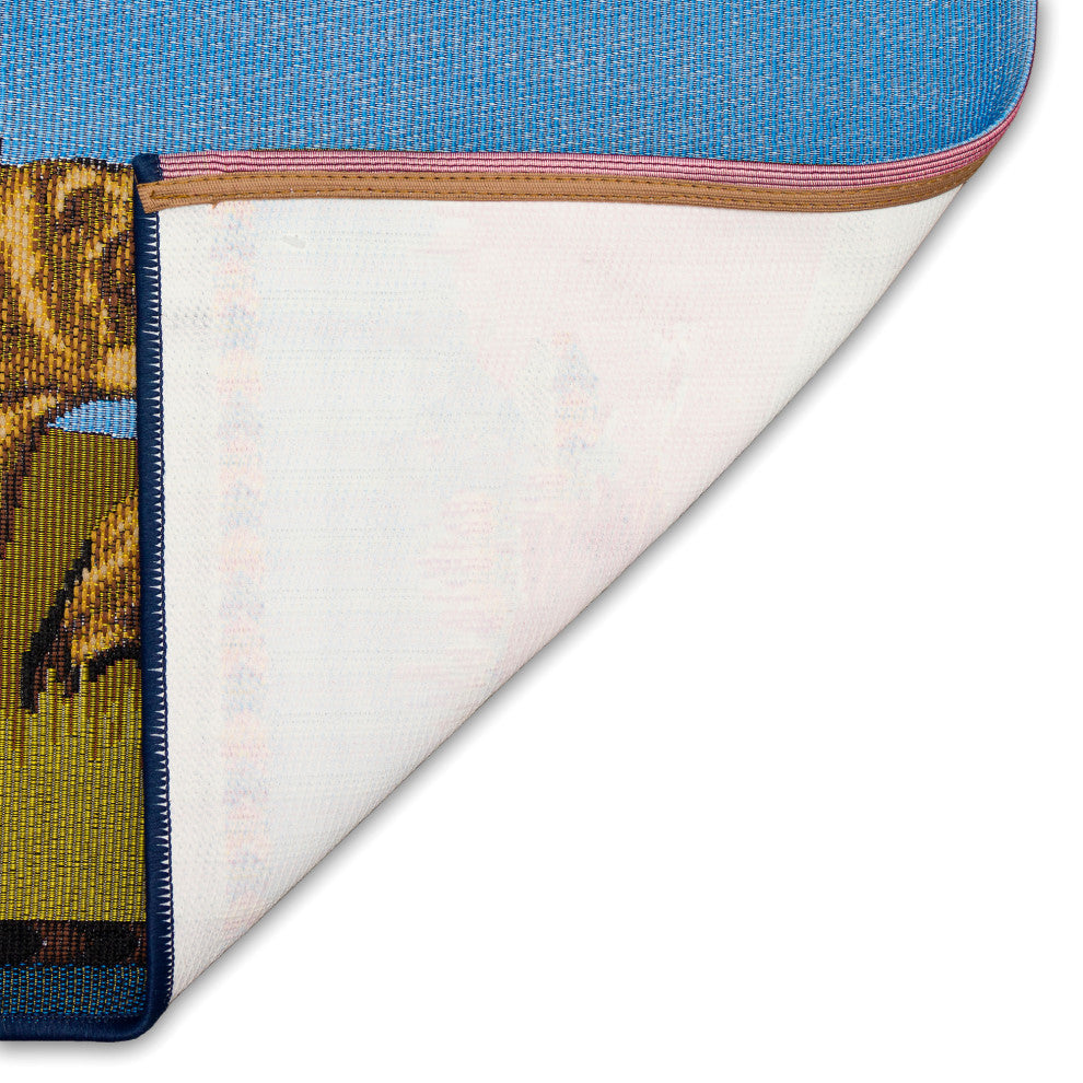 Esencia Bear Family Indoor/Outdoor Mat Brown 2'x2'10"